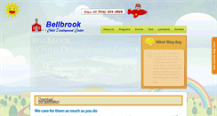 Desktop Screenshot of bellbrookcdc.com